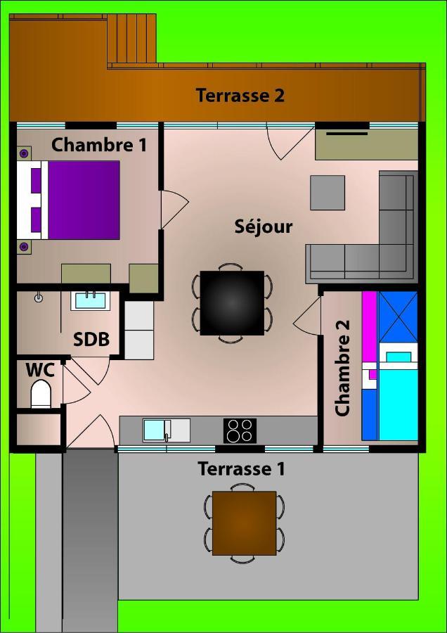 Chalet L'Orvallee Βίλα Βιρτόν Εξωτερικό φωτογραφία